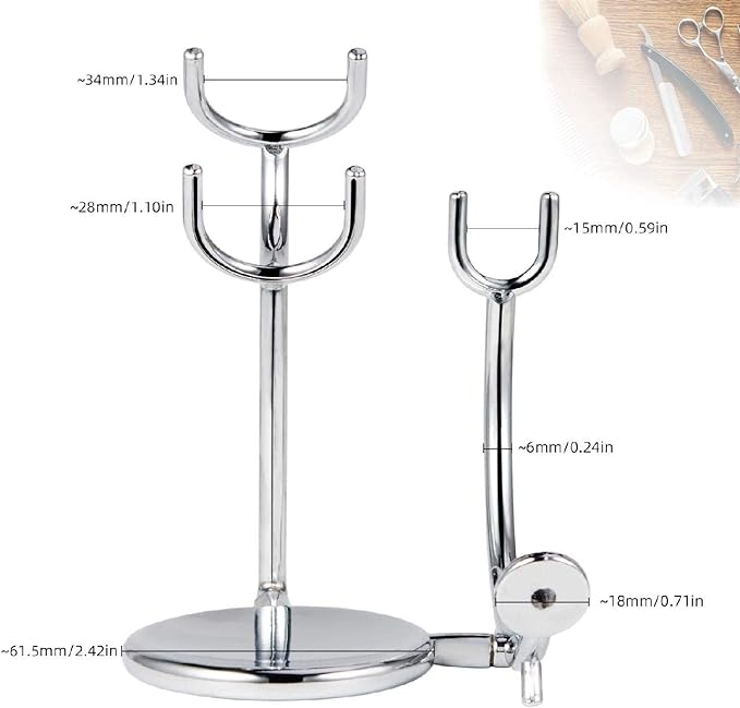 Deluxe Shaving Kit Men's 3-in-1 Shaving Set with Shaving Brush, Shaving Bowl, Razor and Brush Holder - NewNest Australia