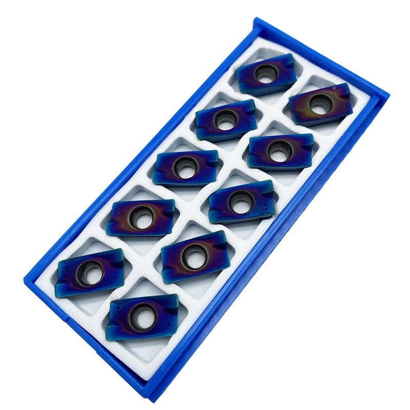 GBJ APMT1604 PDER APMT160408PDER Milling Inserts Turning Inserts Cutting Tools for BAP400R Milling Inserts Tool Holders Processing Hard Steel Parts (APMT1604PDER ZM1135) APMT1604PDER ZM1135