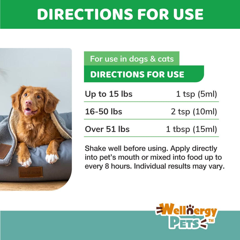 Anti-Diarrhea for Dogs & Cats (4 oz Liquid)(Syringe Included) - PawsPlanet Australia