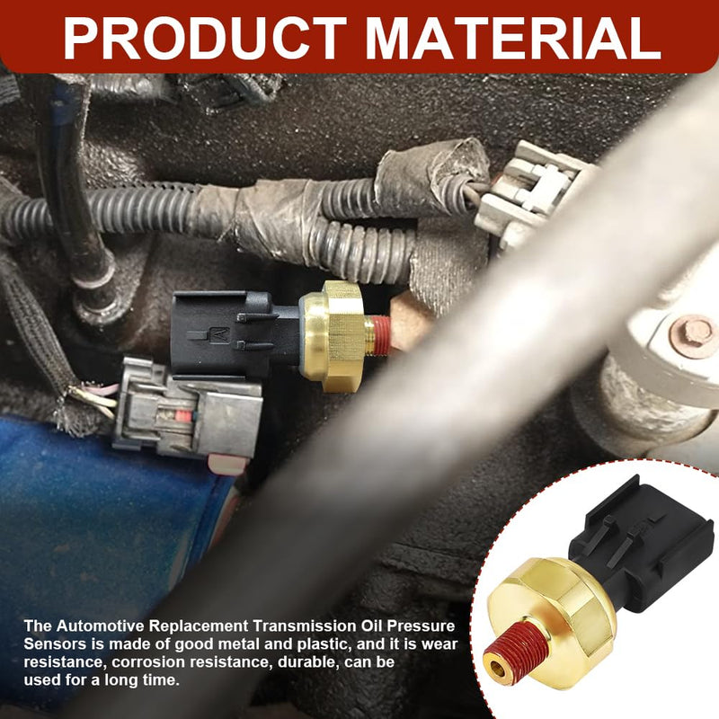 Engine Oil Pressure Sensor Sender Switch, Oil Sending Unit, Automotive Replacement Transmission Pressure Switch, Car Accessories for Chrysler Dodge Jeep Ram, Replace OEM#5149064AA 5149062AA