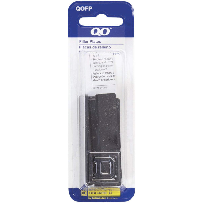 Square D by Schneider Electric HOMFPCP Homeline Filler Plates, 3-Pack, 1 in.