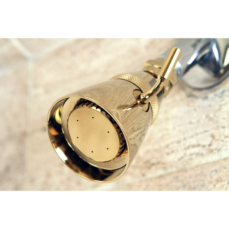 Kingston Brass K133A2 Designer Trimscape Showerscape 2-1/4-Inch Shower Head, Polished Brass