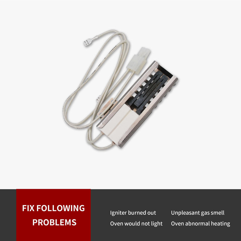 Flat Igniters 5304509706 316119301 Gas Range Oven Igniter Replacement for 316489402, 316489408, WB2X10016