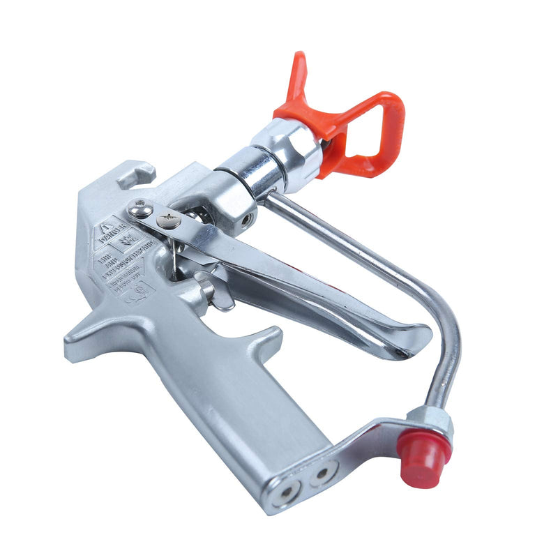 Airless Spray Gun 5000 PSI Silver Airless Paint Spray Gun with Spray Tip 517