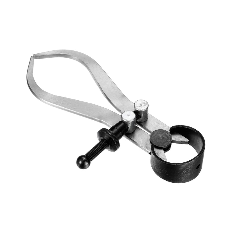 uxcell Spring Outside Caliper 4 Inch Stainless Steel Adjustable Spring Caliper Bent-Leg for Wood Turning Lathe Projects 4.7 Inch
