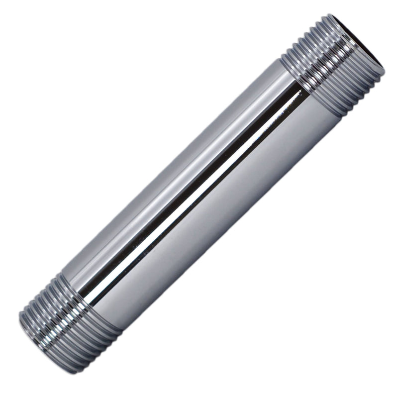 Westbrass D103K12X-26 1/2" IPS" x 3/8" OD x 12" Corrugated Riser Supply Line Kit with Cross Handle Angle Supply Shut Off Valve for Faucet and Toilet, Polished Chrome