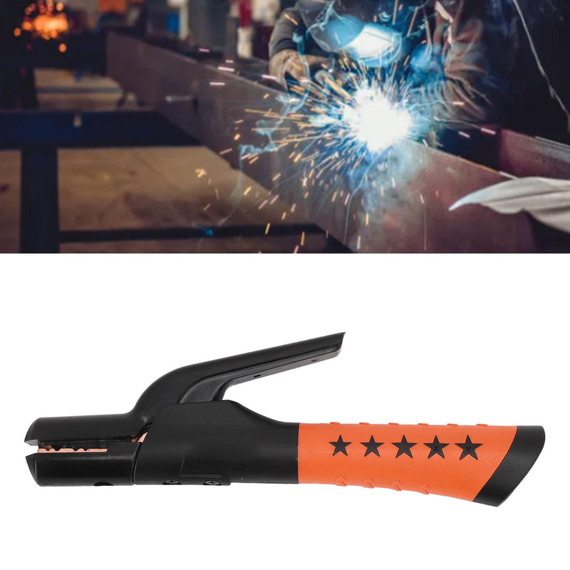 Welding Electrode Holder, 800A Heavy Duty Stick Welding Stinger Electrode Clamp, Stick Electrode Jaw Holding Plier Copper Electrode Clamp for Welding Machine ARC Welder