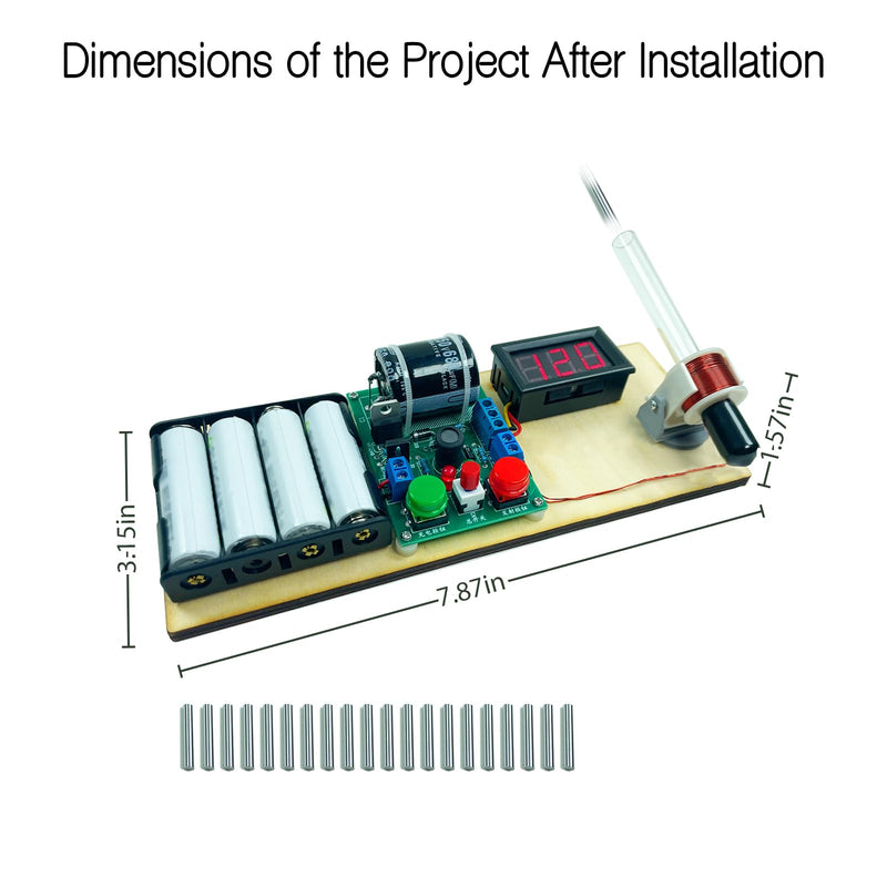 EIELE Mini Voltage Converter Module Soldering Practice Kit Suitable for Students Teenagers Adults Electronic DIY Kits