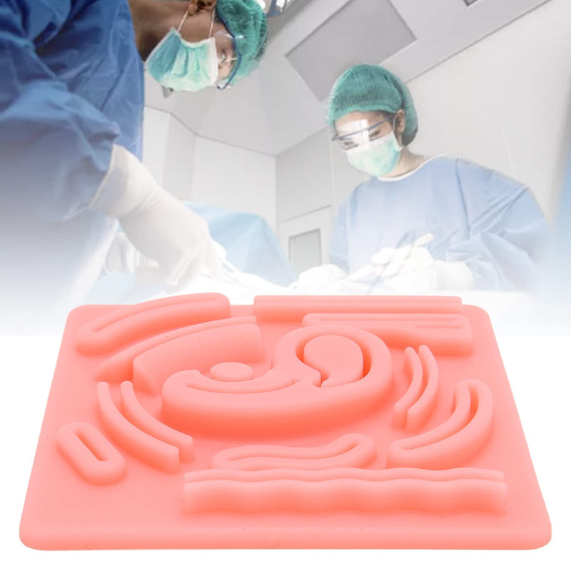 3D Laparoscopic Suture, Silicone Laparoscopic Suture Simulation Pad, for Nurse Doctor Student Teaching Suture Training
