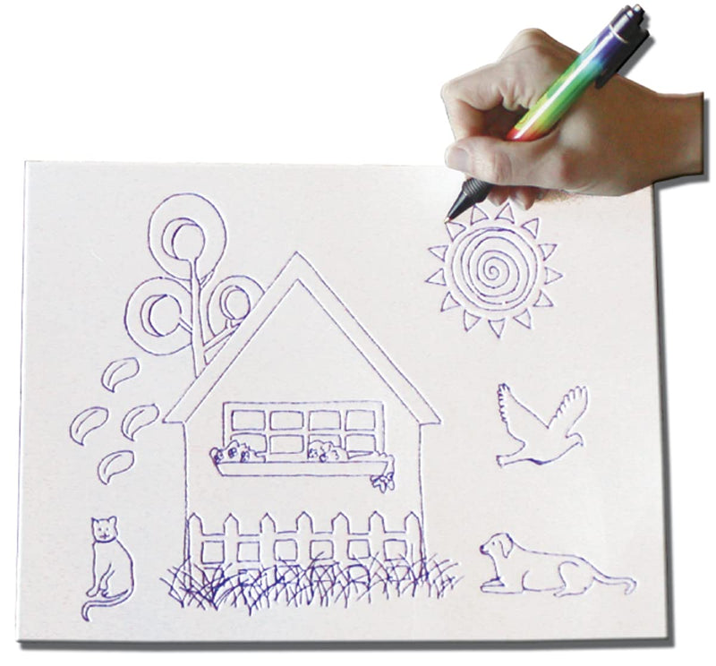 Inovart Presto Foam Printing Plates, 6"x9", 30 Sheets 6"x9" 30 Foam Sheets Per Package, 6"x9"