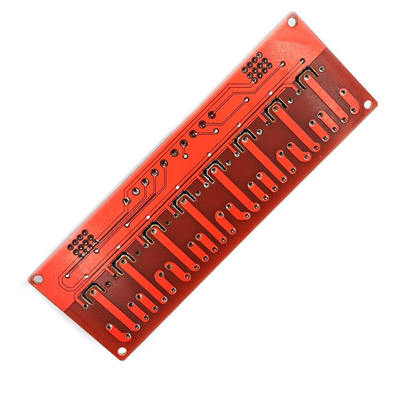 FainWan 12V 8 Channel Relay Module with OPTO-Isolated High and Low Level Trigger 8 Ways Relay Switch Module Compatible with Ar-duino