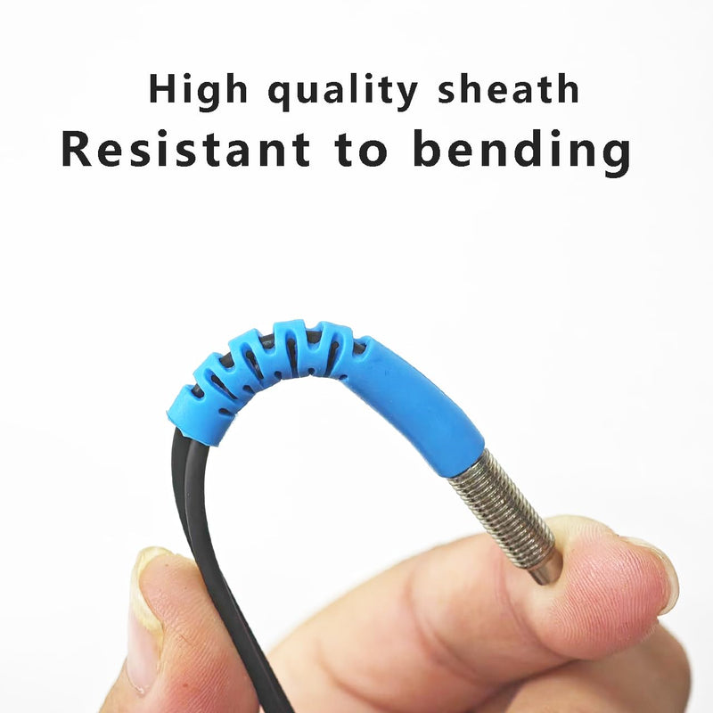 FR6Y10 Fiber Optic Sensor,Diffuse Reflective Digital Fiber Optic,1000mm Line Length,M6 Probe Sensor，Detection Distance 0-70MM FR6Y10 (M6)