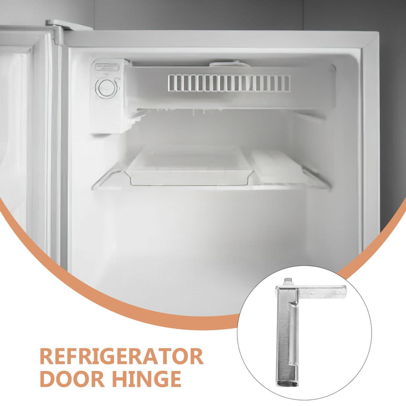 UPKOCH Automatic Door Closer Stainless Steel Freezer Door Hinge Replacement Adjustable Self Closing Refrigerator Door Hardware 4.33X2.75X0.82 Inch