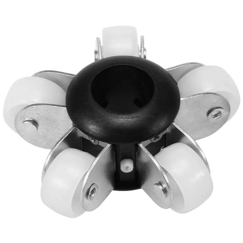 17MM Sewer Camera Roller Guide Wheel,90MM/3.5'' Skid Protector Cover with Pulleys,Replacement Accessory/Parts for 0.67'' JQKJCAM Pipe Drain Duct Sewer Inspection Camera with 6PCS Lights