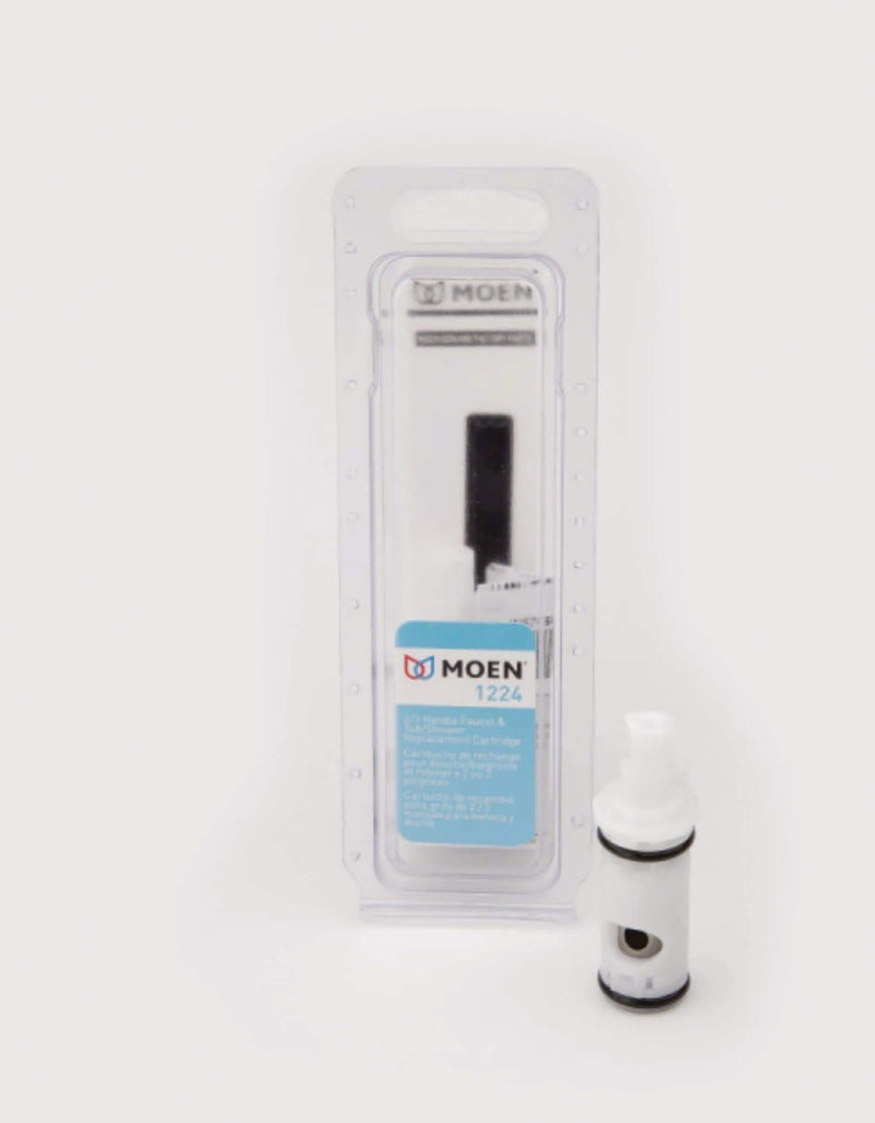 MOEN 1224 Replacement Faucet Cartridge Kit Fits Most Double Handle Moen Faucets and Tub/Showers