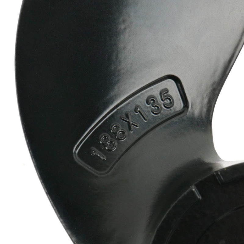 Amarine Made A520 Boat Engine Aluminum Alloy Propeller 7 1/2x6 Fits for Suzuki 2.5hp DF2.5 Outboard Motors