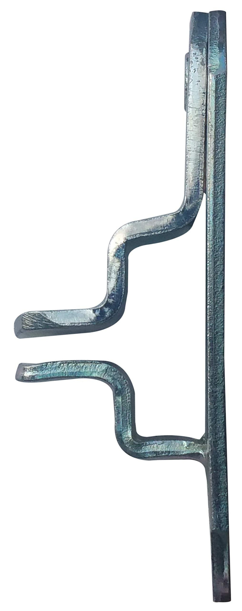 Trailer Door & Ramp Locking Hasp -3.75" Mounting- Cam Lock Latch Keeper -Zinc- Made in The USA 3.75" Center to Center Mounting