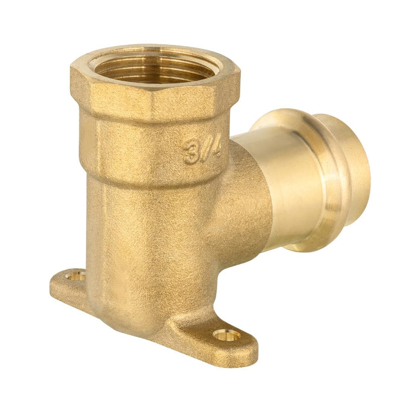 5Pcs EFIELD 1/2"Copper Press x 1/2"NPT Female Drop Ear Elbow(PRESS229-5) 5 1/2" PRESS X 1/2" FEMALE