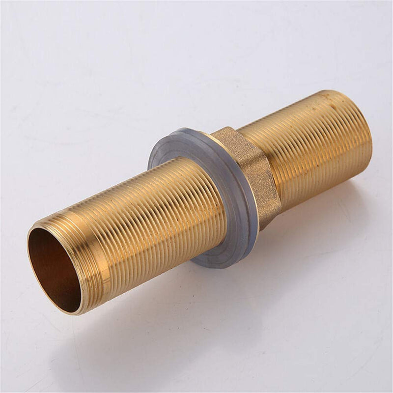 Faucet Nipple with Locking Nut and Washers 6 inch Extra Length Shank Nuts Faucet Tap Extension Threaded Pipe Mounting Hardware Part 15cm 6INCH