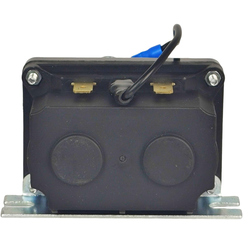 12V 250A Winch Solenoid Relay Contactor for 3000-5000lbs ATV UTV SUV Truck Boat 4x4 Vehicle 4WD Dump Trailer Plow Control Reversing Recovery Switch Motor w/Mount Bracket Jumper 2-Wire Motor M6 250A Relay