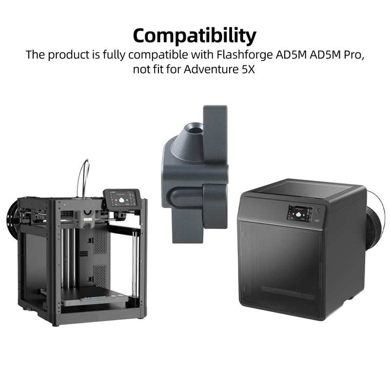 FYSETC Upgraded Filament Cutter for Adventure AD5M: 5M Pro Assembly Metal Aluminum Alloy Manual Smooth Cutting with Sharp Blades for Replace PETG ABS PLA CF-Carbon Not for AD5X 3D Printer