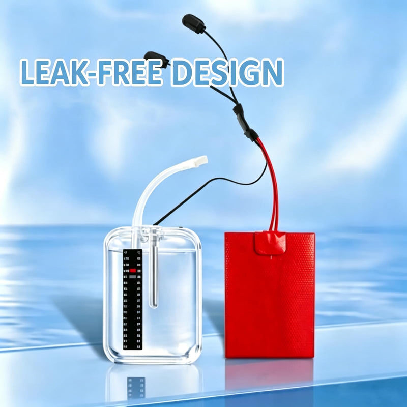 Laboratory Liquid Sample Handling Kit, Includes Storage Bag, Temperature Strip, Heating Pad and Sample Transfer Syringe, for Laboratory Testing Use Only