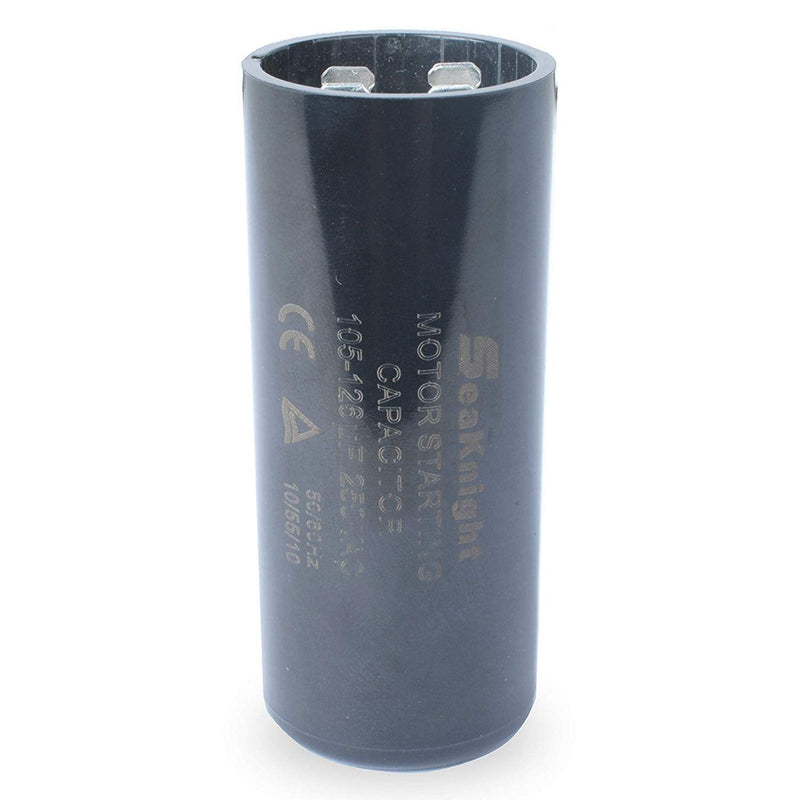 105-126 uf MFD Capacitor 220-250VAC,Motor Start Capacitor Replacement for Compatible with Franklin 1HP, 1.5hp and 2HP Well Pump Control Box Pack of 2