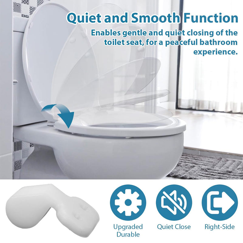 Replacement Slow Close Hinge Bracket for Bemis Nextstep Toilet Seat Right Side Slow Close Anti - Upgraded Material