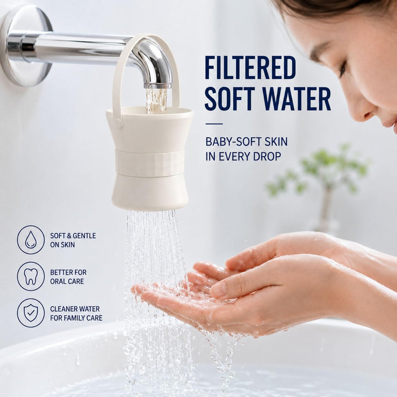 Bathtub Water Filter, 10-Media Filtration, Easy Hanging Design