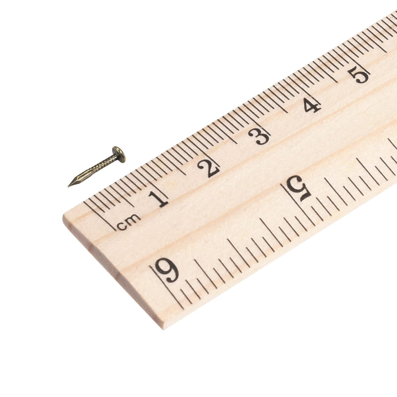 uxcell Small Tiny Nails 1.2x10mm(DXL) for Wooden DIY Decorative Pictures Boxes Household Accessories Bronze Tone 200pcs 10mm