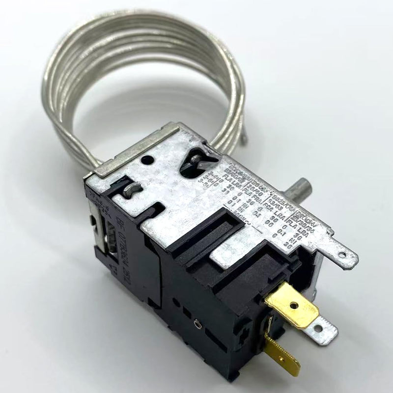 800366 Temperature Controler Kit Compatible with True Refrigerator, Refrigerator Thermostat with 76in Coil Sensing, Replaces 077B6806 077B7172 988282