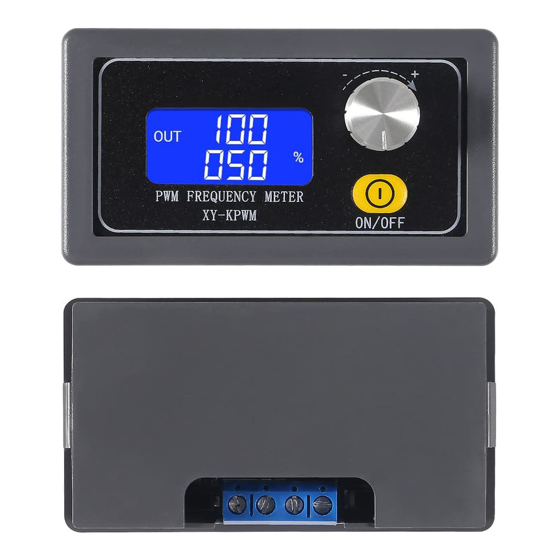 Signal Generator XY-KPWM 1-Channel 1Hz-150kHz PWM Generator Dual Mode PWM Pulse Frequency Square Wave Signal Generator Module LCD Display 3.3-30V 5-30mA Pulse Frequency Generator