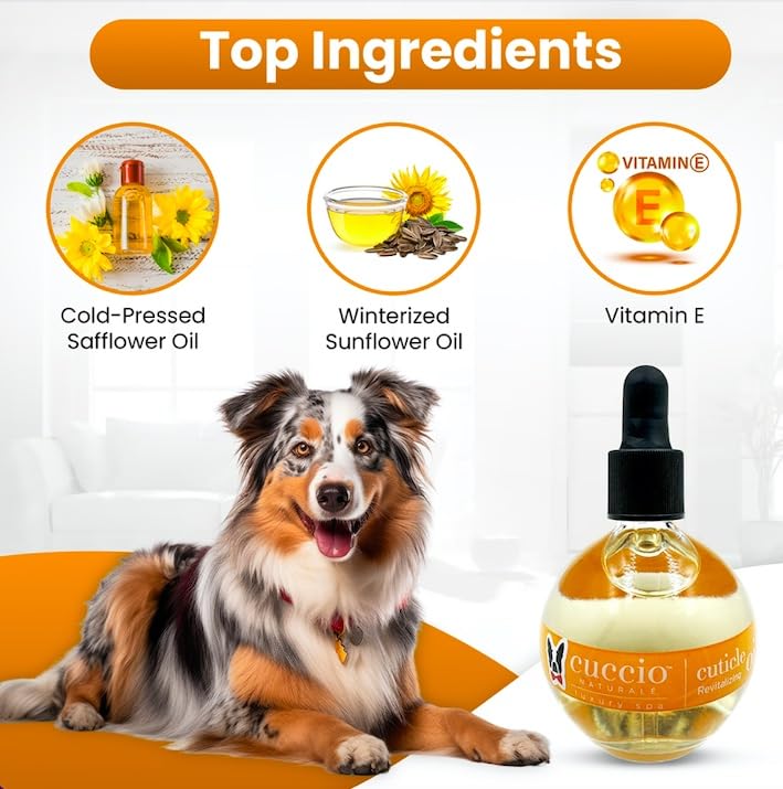 Warren London Dog Cuticle & Nail Revitalizing Oil | Moisturize, Strengthen, and Nourish | Vitamin E - Cruelty-Free, Non-Greasy Formula | Gentle Daily Care for Healthy Dog Nails & Paws - PawsPlanet Australia