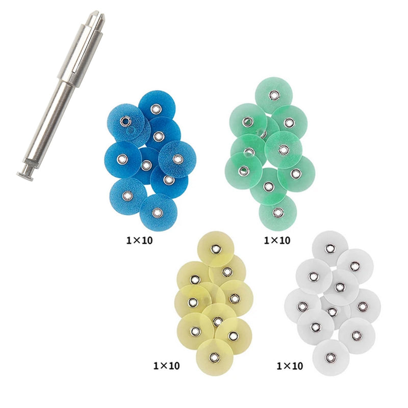 Dental Polishing Discs Finishing and Polishing Composites Contouring Mandrel Stripes Set Dental Polishing Discs Materials