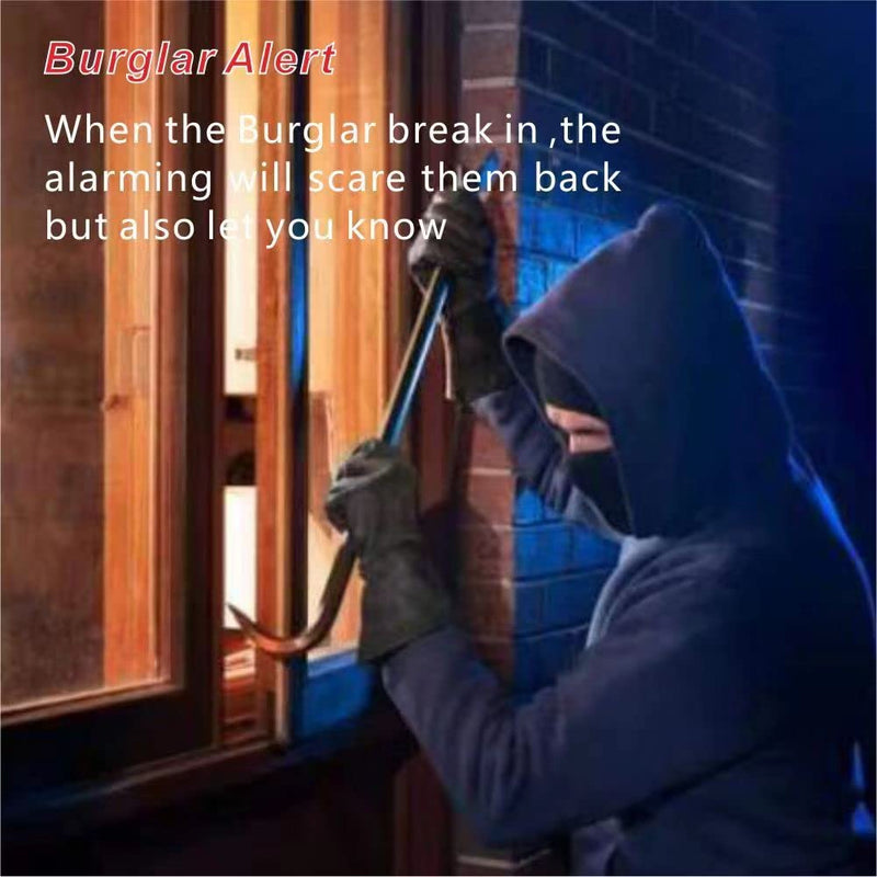 Window Alarm Sensors Door Alarms for Kids Safety , Home Security for Pool, Burglar Alarm, Dementia Patients Open (10Pack) 10pack