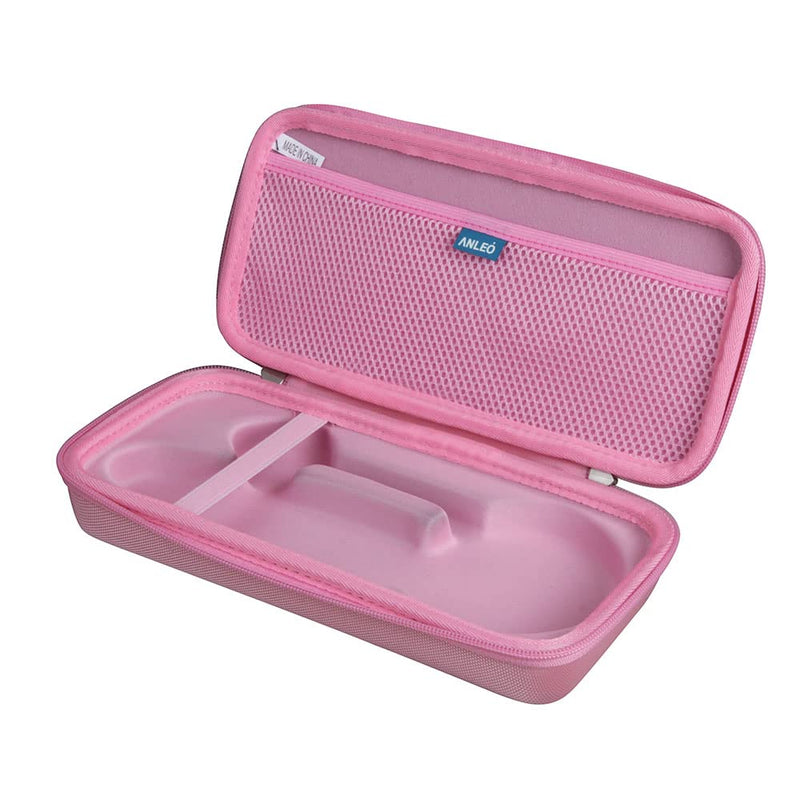 Anleo Hard Travel Case for 3M Littmann Classic III Monitoring, Lightweight II S.E, MDF Acoustica Deluxe Stethoscope (Only Case) (Pink) Pink
