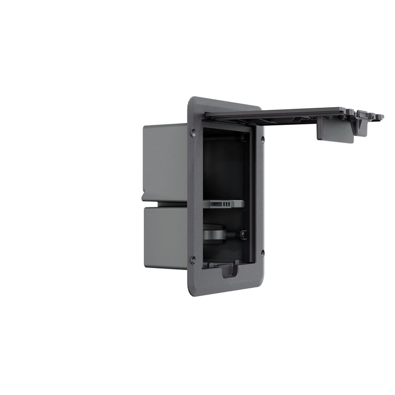 TayMac DOC320Z Deck/Floor Cover, 1-Gang, Bronze Outlet Cover 1 Gang