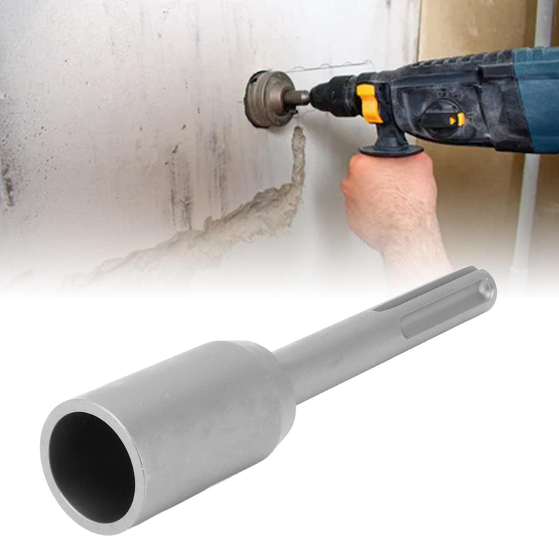 GLOGLOW SDS MAX Post Driver Bit, 30mm T Post Pounder | Ground Rod Driver Attachment, 5 Pit Shank, Rotary Hammer Fence Post Pounder, Steel, For Hammer Drills