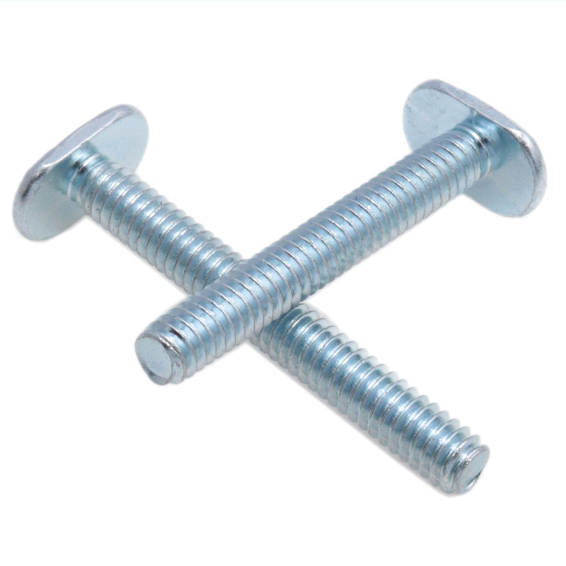 T Slot Bolts 1/4"-20 T Track Bolts T Bolts T Slot Hardware T-Rail Fittings for Woodworking Fixtures and Fixed Installation 10PCS