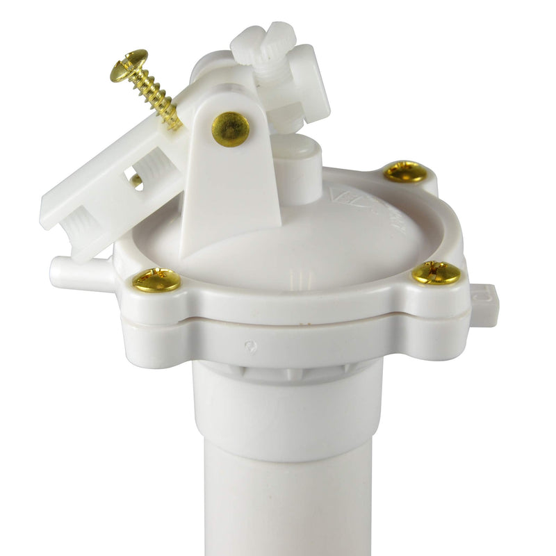 Danco Complete Toilet Repair Kit, Fill Valve, Flapper, Rod, Float Replacement (80816), White