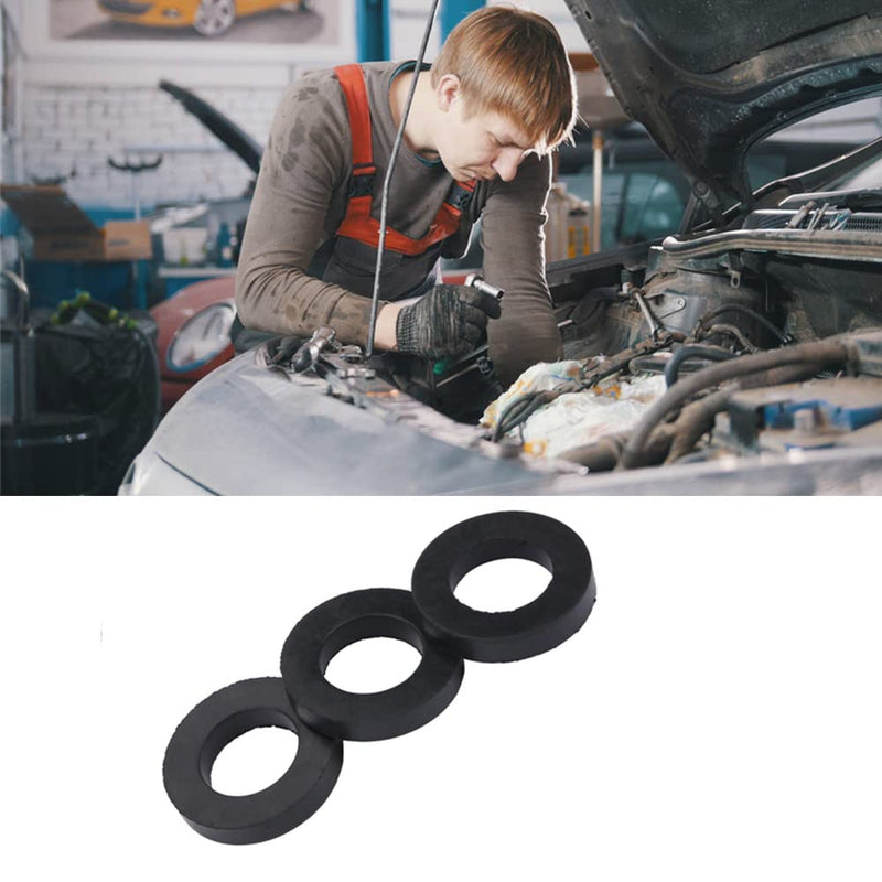 12pcs Flat Rubber Washers Rubber O Ring Seals Water Pipe Connector Replacement for Faucets and Shower Head(3/4 inch) 3/4" 3/4 inch
