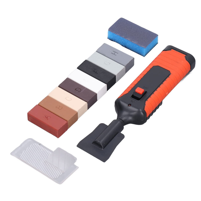 Tile Repair Kit, Porcelain Ceramic Tile Chip Repair Kit for Wall, Electric Heating Pen Wax Block Set, Crack Gaps Repairing Tools for Stone Porcelain