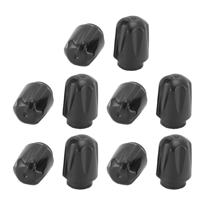 2 Way Radio Channel Knob Cap Replacement, Volume Control Knob for BF 888S, Repair Parts for BF 888S 2 Way Radios, 5 Pair, Easy Install Plastic Material