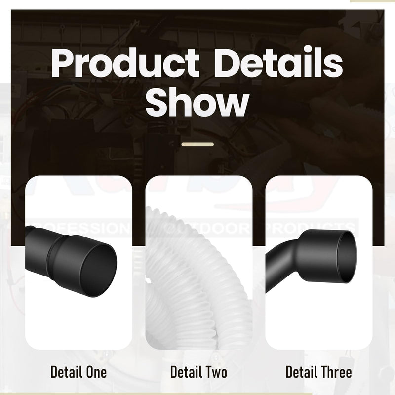 807117001 Dishwasher Drain Hose Compatible with Frigidaire & Electrolux Dishwashers, Replaces AP5806794 PS9494138