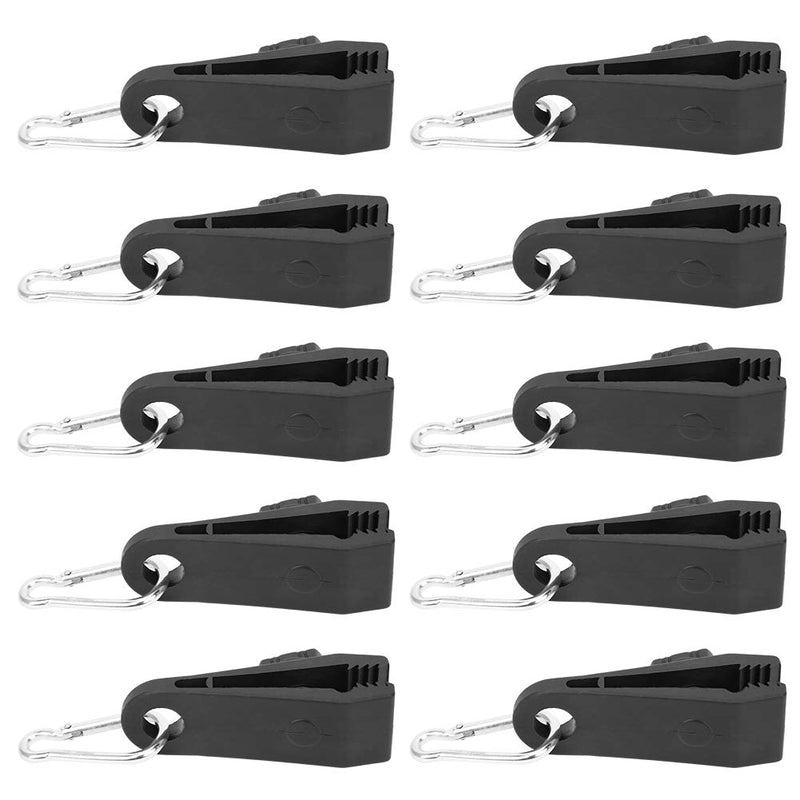 Tent Clips, Easy To Carry Lightweight Designed Awning Clip Outdoor Equipment for Awning for Outdoor Camping Tent for Caravan for Tarps