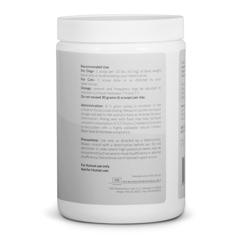 K-CIT-V Plus Cranberry 300 gm Granules for Dogs and Cats Chicken 300g