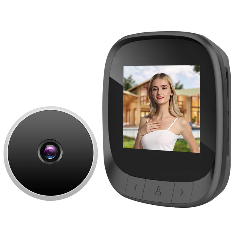 2.4in Smart Visual Door Viewer, Electronic Eye Peephole Digital Video Door Viewer Monitoring Camera for Home