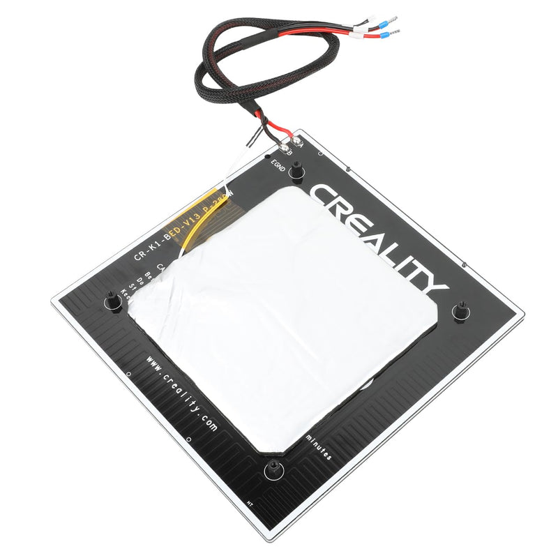 Official K1 Hotbed Plate kit 24V 280W 235×235mm Aluminum K1C Heated Bed Compatible with Creality K1, K1C and K1 SE 3D Printer Accessories Parts