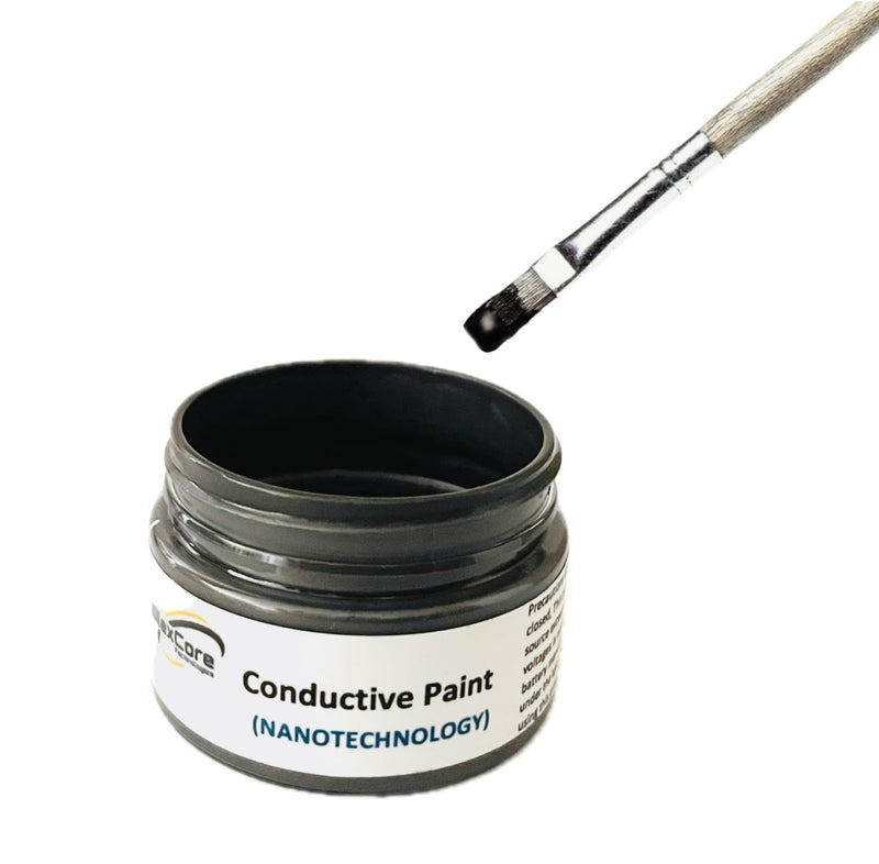 Conductive Paint, Highly Electrical Conductivity Designed Using Nanotechnology Materials, Multipurpose and suitable for versatile surfaces, perfect for EMF shielding paint (1 Fl Oz (Pack of 1)) 1 Fl Oz (Pack of 1)
