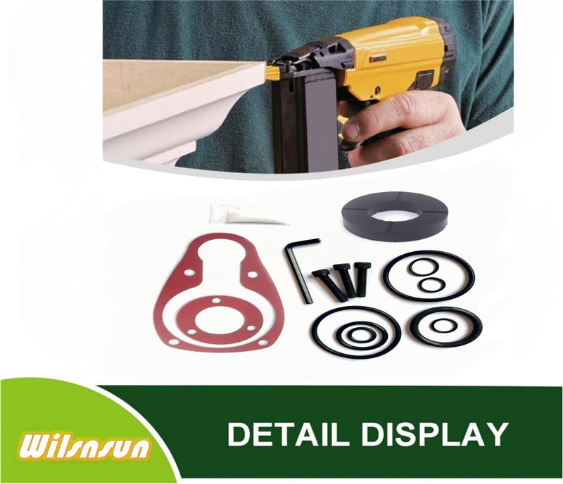 ORK6 Repair Kit, 105043 Bumper Compatible with Bostitch MIIIFN MIIIFS,MFIII, MF-200, MIII886, O-Ring Repair Kit, Nailer Rebuild, Flooring Stapler Repair Kit.